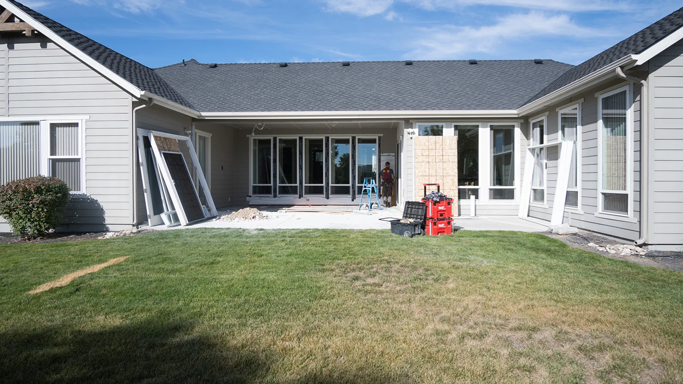 South Eagle Patio Before